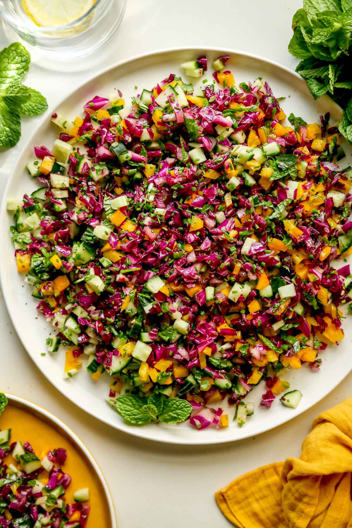 Easy Red Cabbage Salad