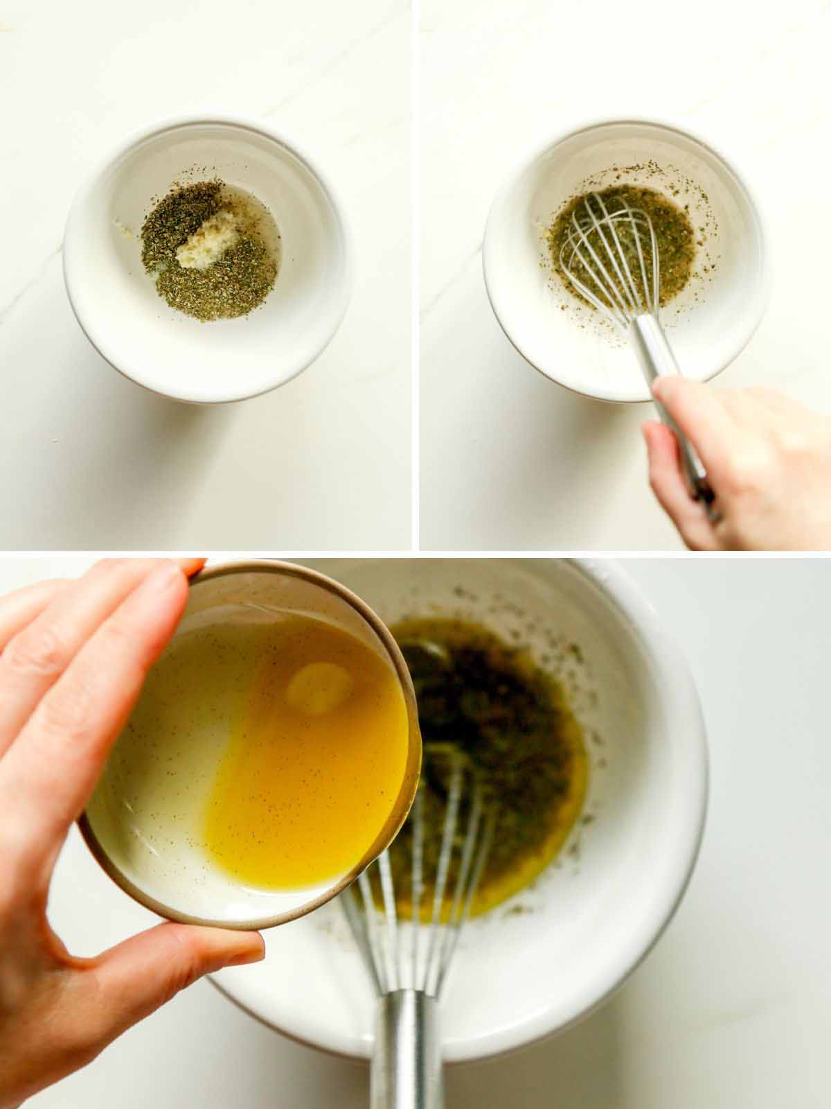 Greek Dressing Process
