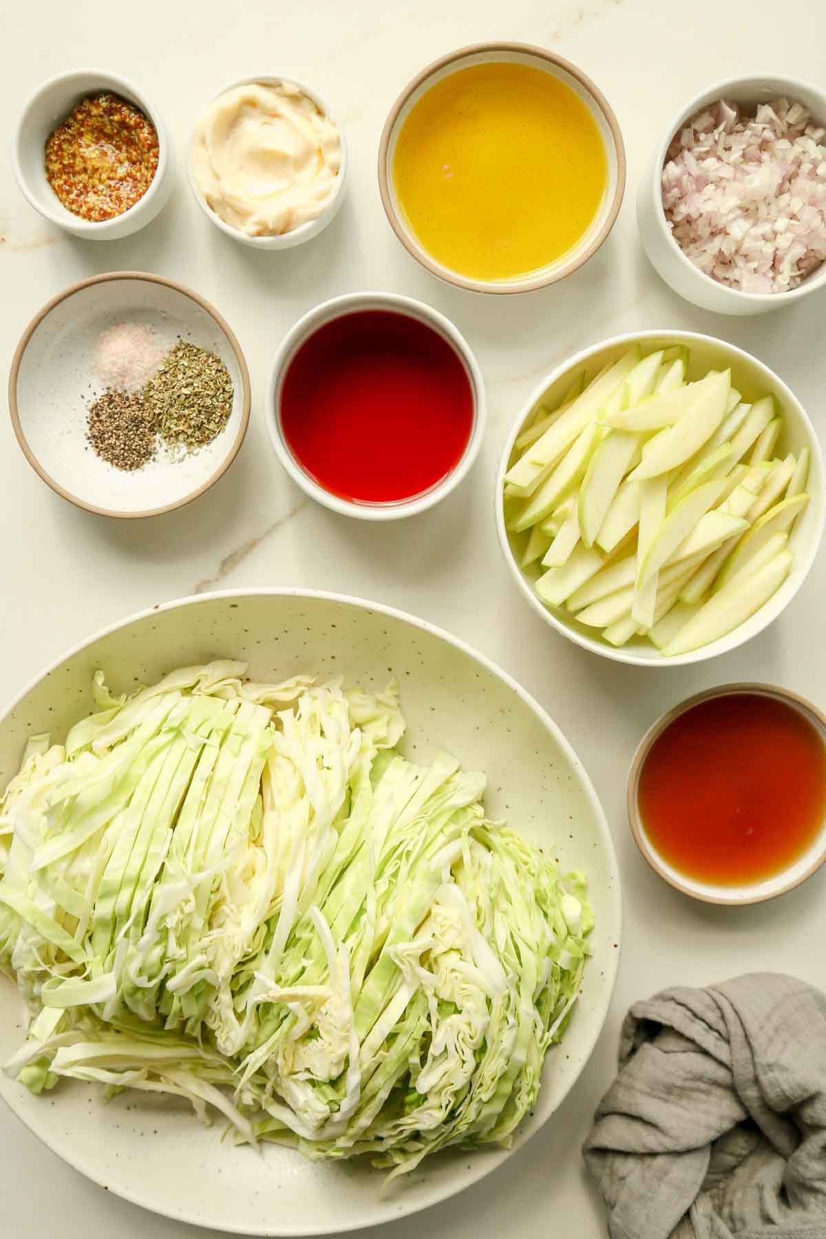 coleslaw recipe Ingredients