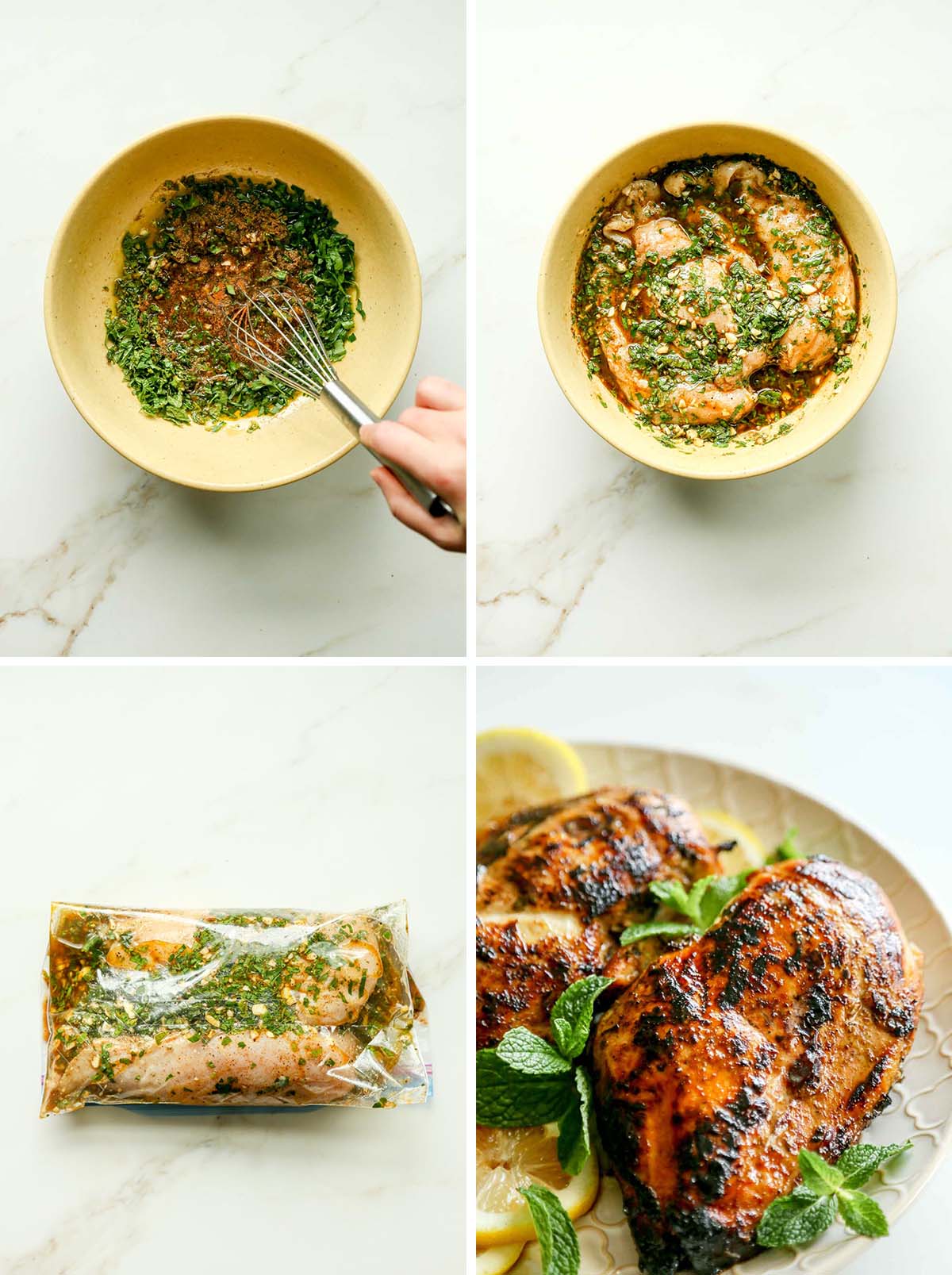 Herby Lebanese Chicken Marinade