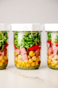 Italian Chopped Salad Jars