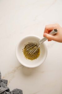 Whisking Italian Dressing