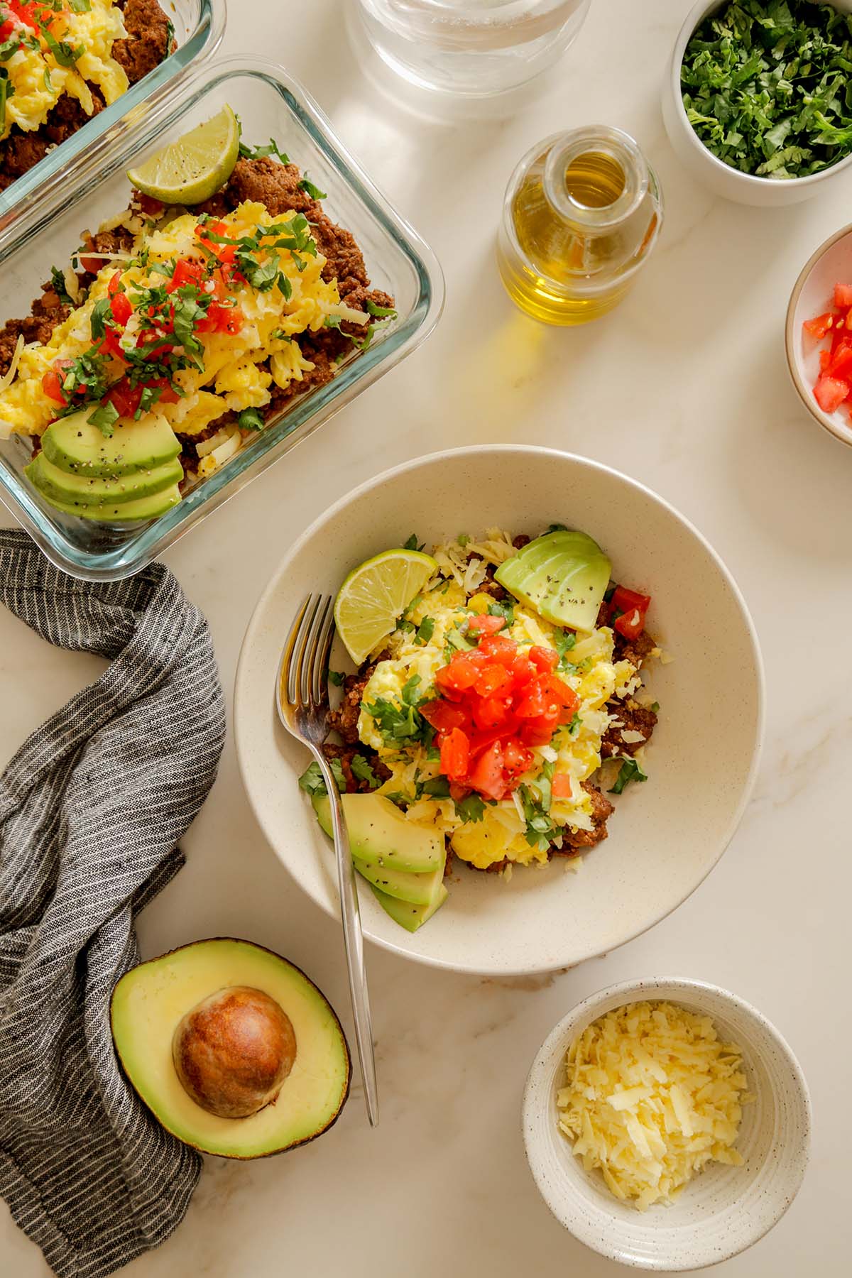 High Protein Breakfast Bowls