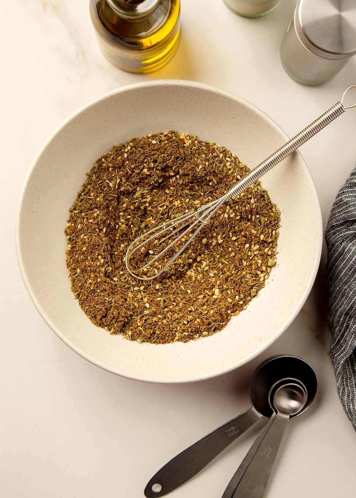 Homemade za'atar spice