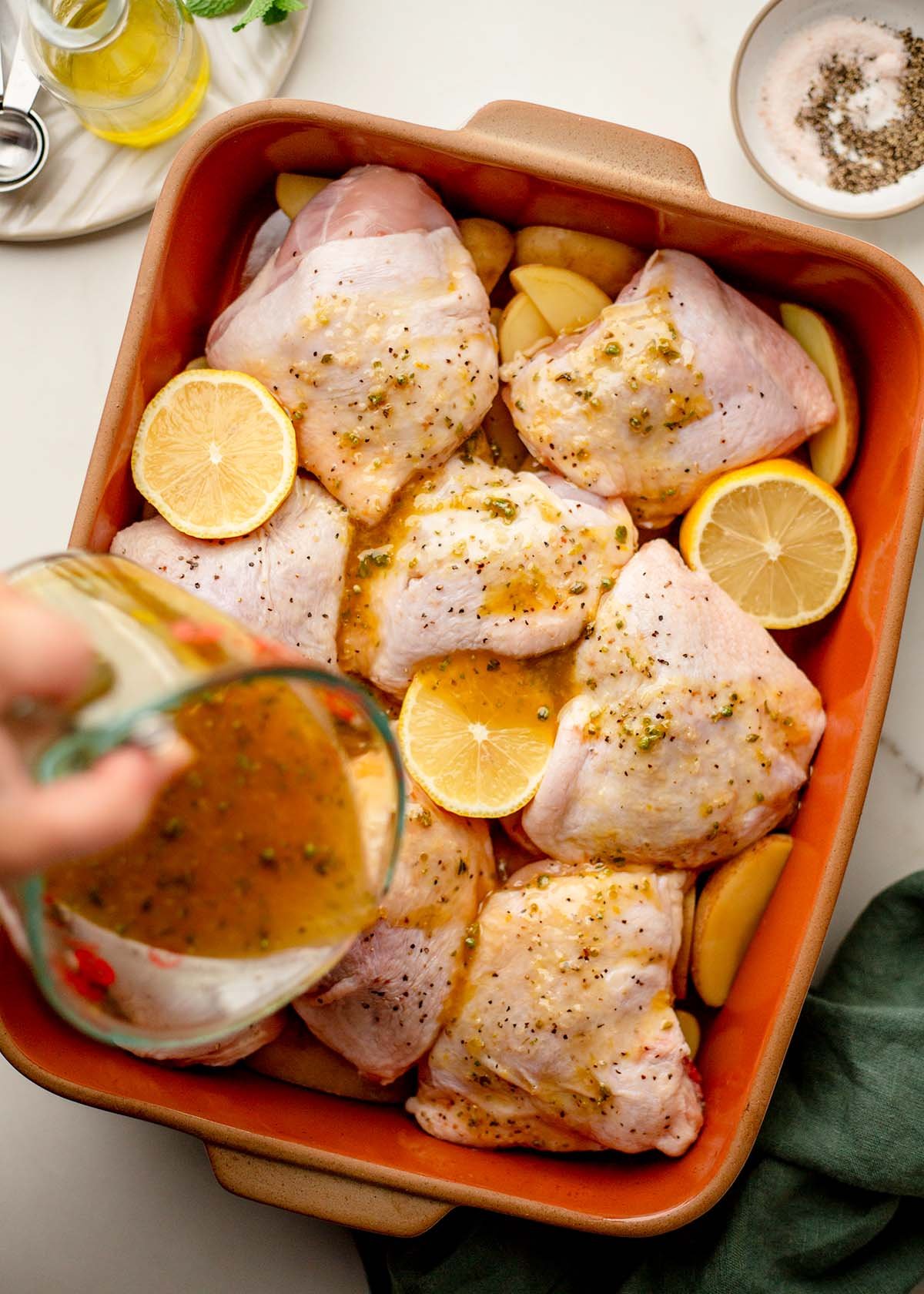 Greek lemon chicken marinade