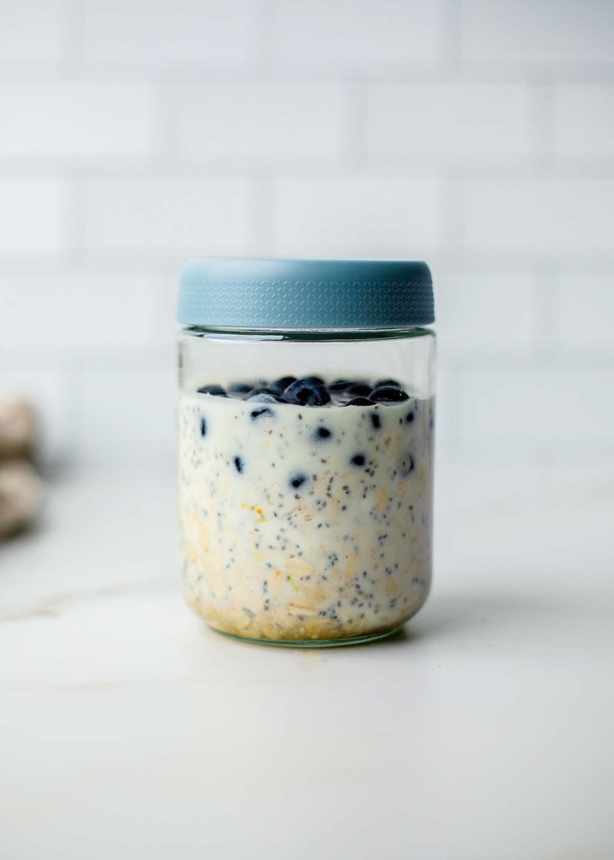 Lemon Blueberry Overnight Oats