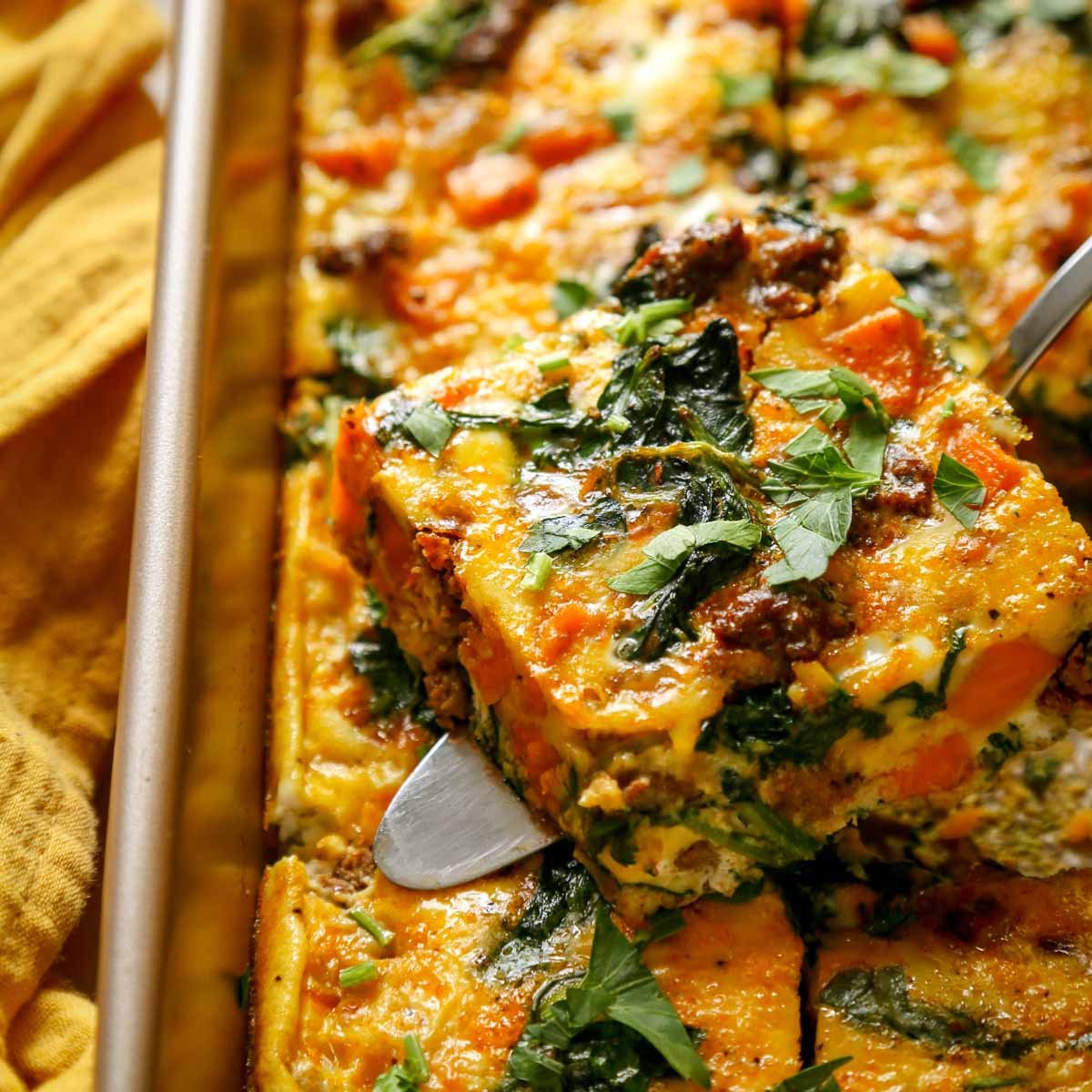 Healthy Egg Bake Recipe