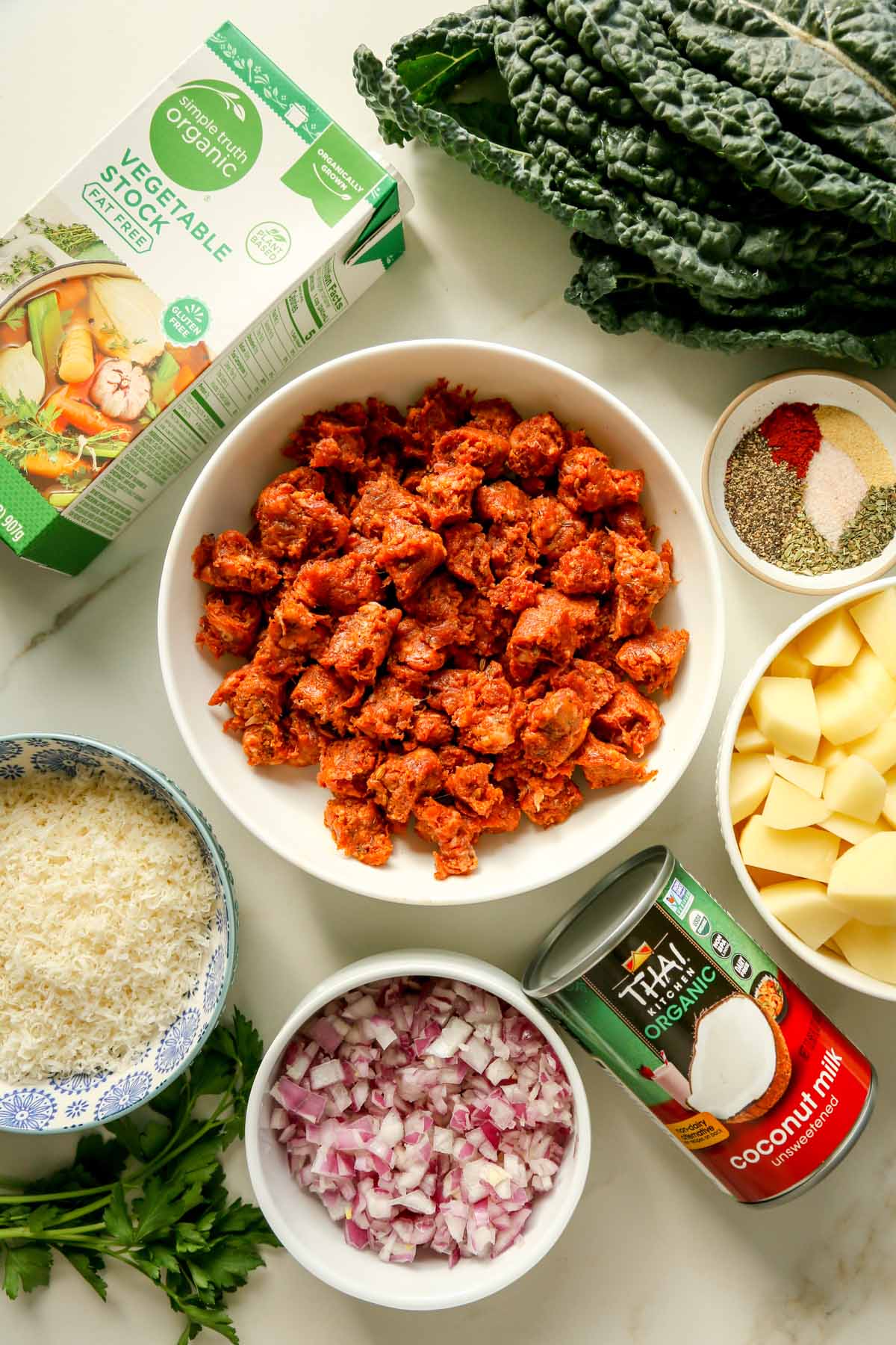 Healthy Tuscan Soup Recipe Ingredients