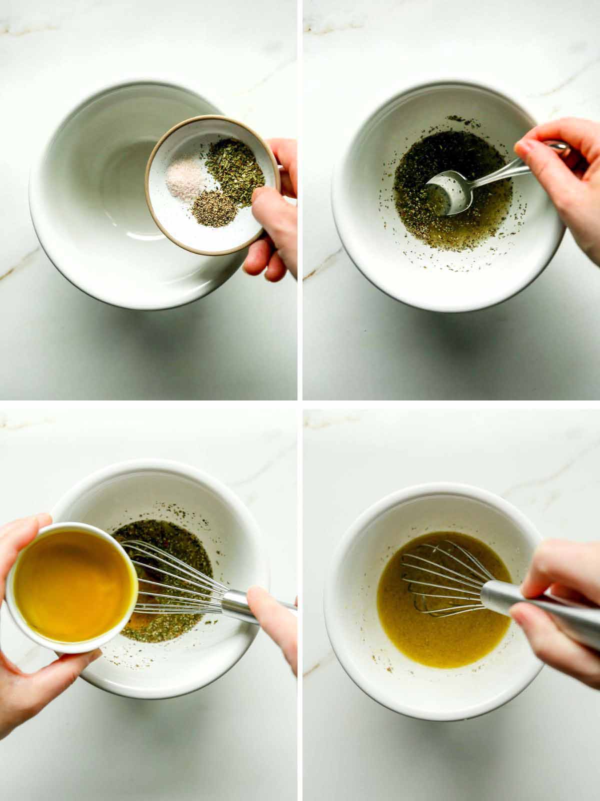 Greek Dressing Process