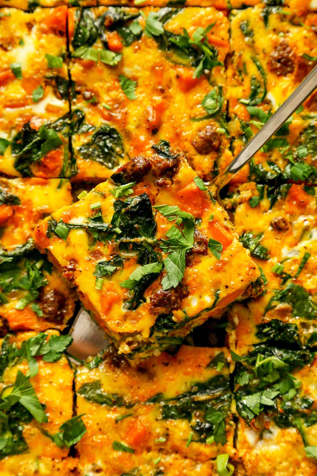 Spinach Egg Bake Recipe