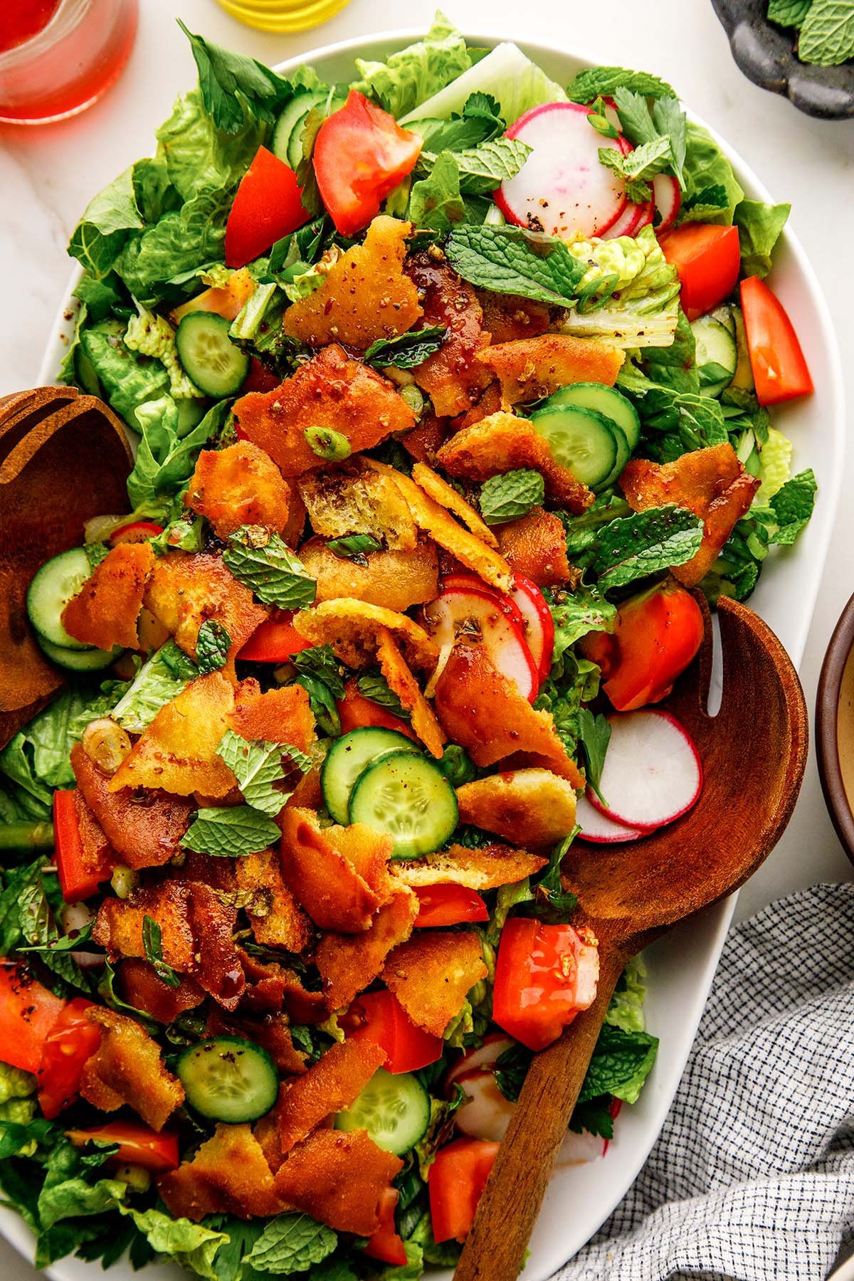 Lebanese Fattoush Salad