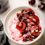 Greek Yogurt Bowl with Orange-Kissed Cherries Recipe