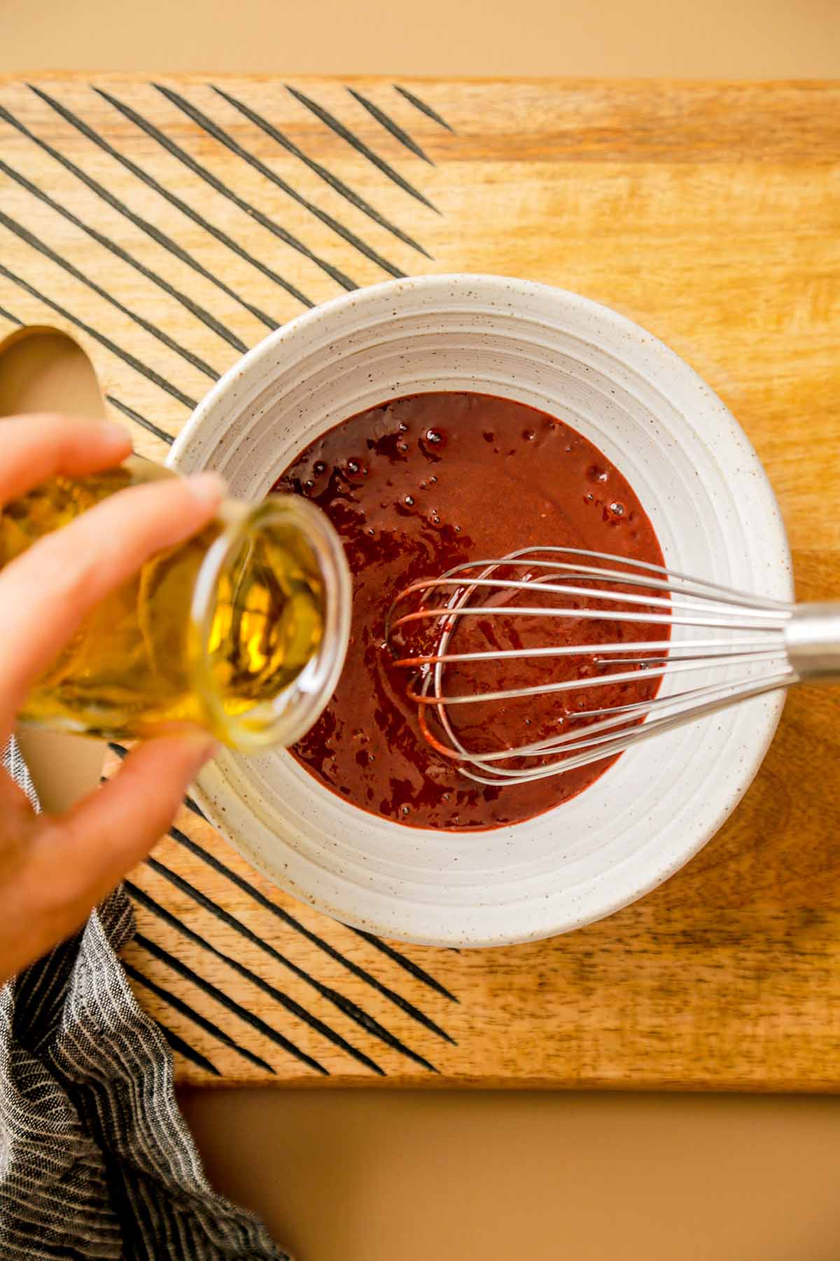 Blackberry Vinaigrette Recipe Process