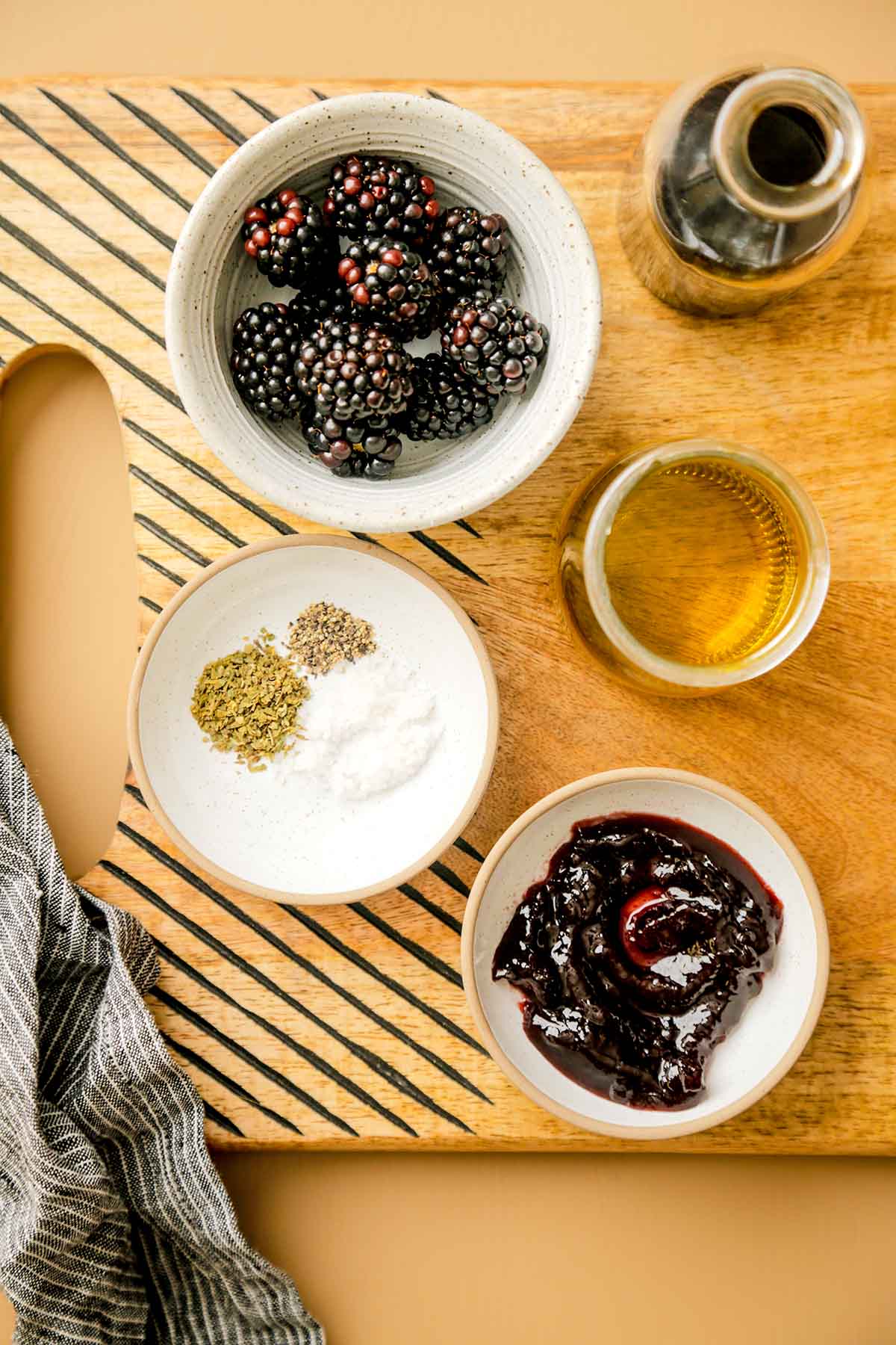 Blackberry vinaigrette Recipe Ingredients