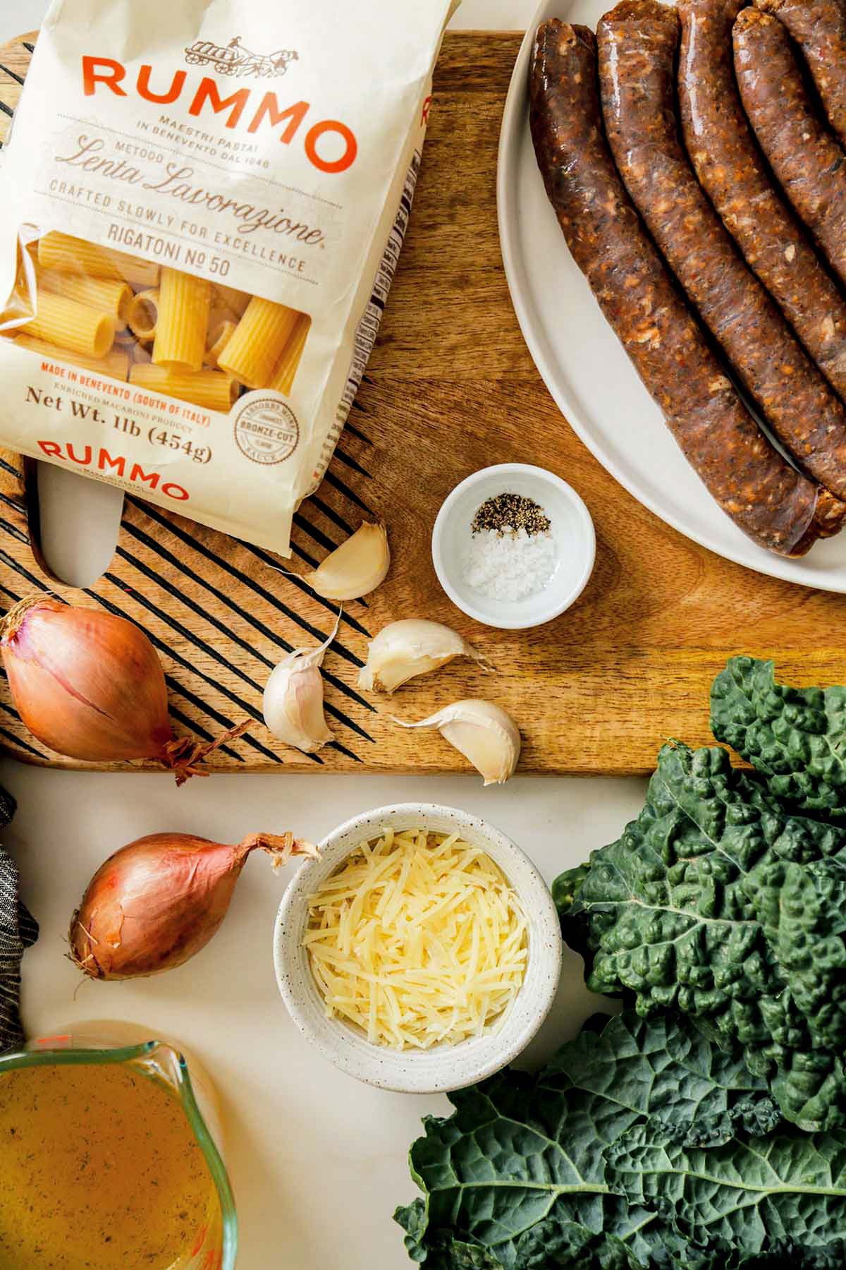 Rigatoni Pasta Ingredients