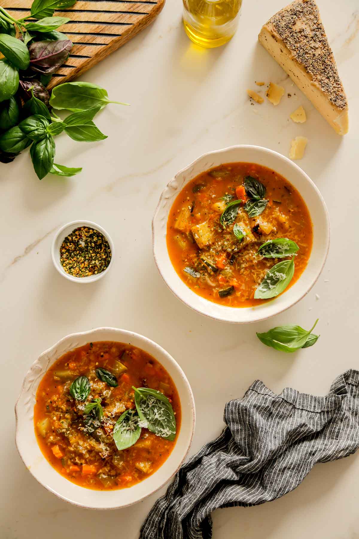 Rustic Roasted Vegetable Soup