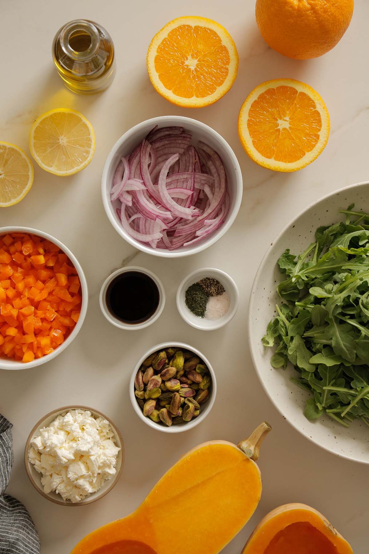 Butternut Squash Salad Ingredients