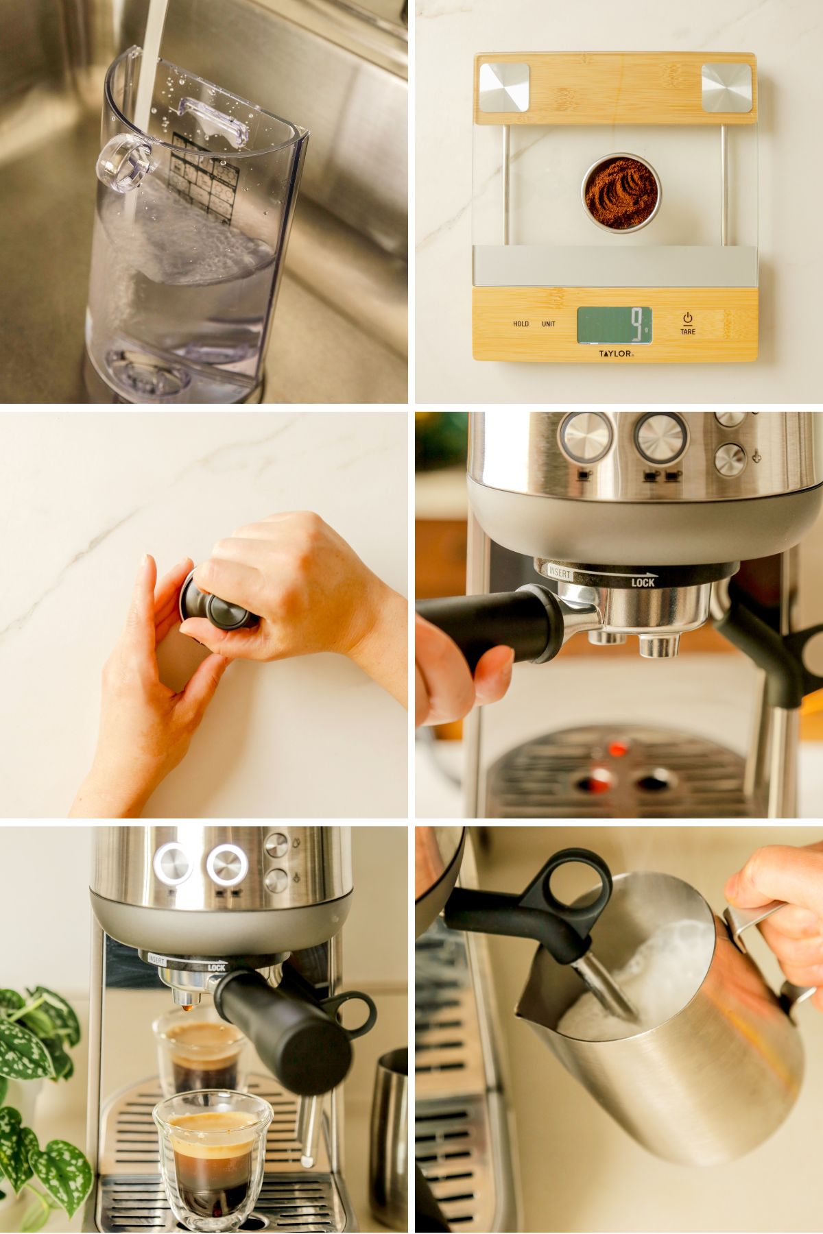 How to Make Espresso with Breville Bambino Espresso Machine