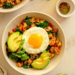 High Protein Ground Turkey Breakfast Bowls