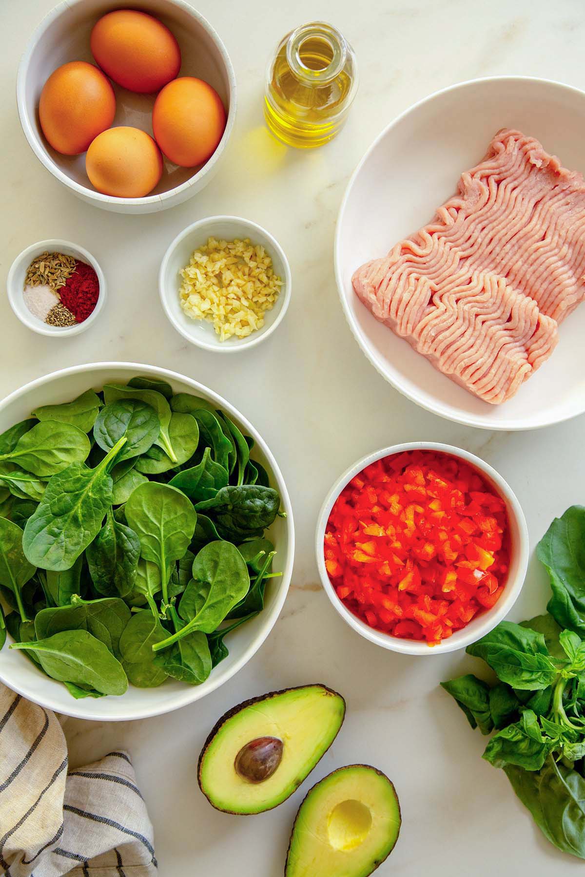 How to Make Ground Turkey Protein Bowls