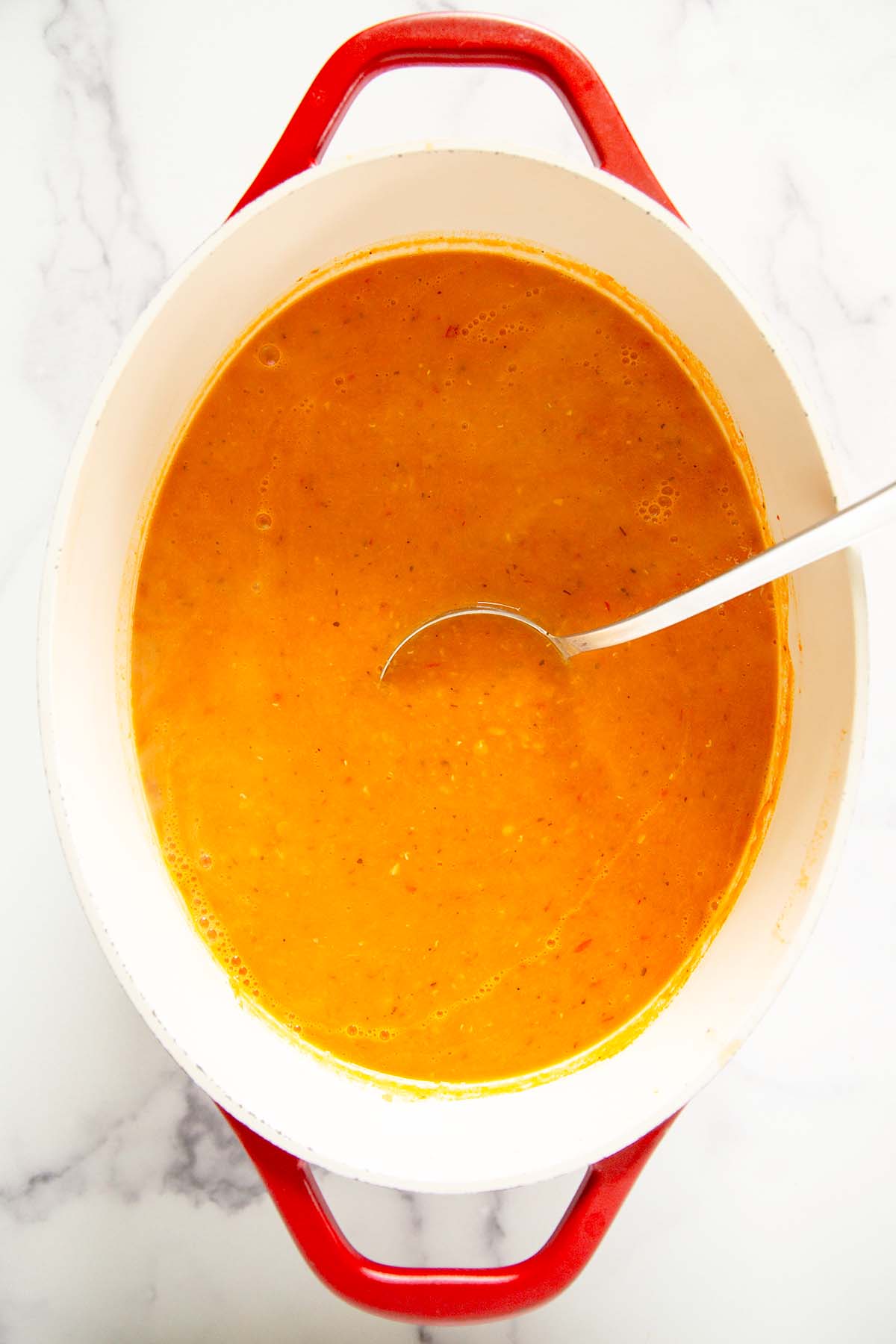 butternut squash lentil soup