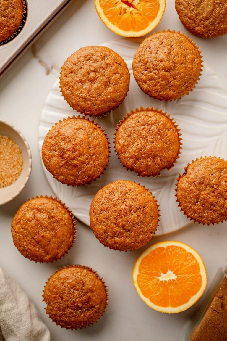 Orange spice pumpkin banana muffins recipe