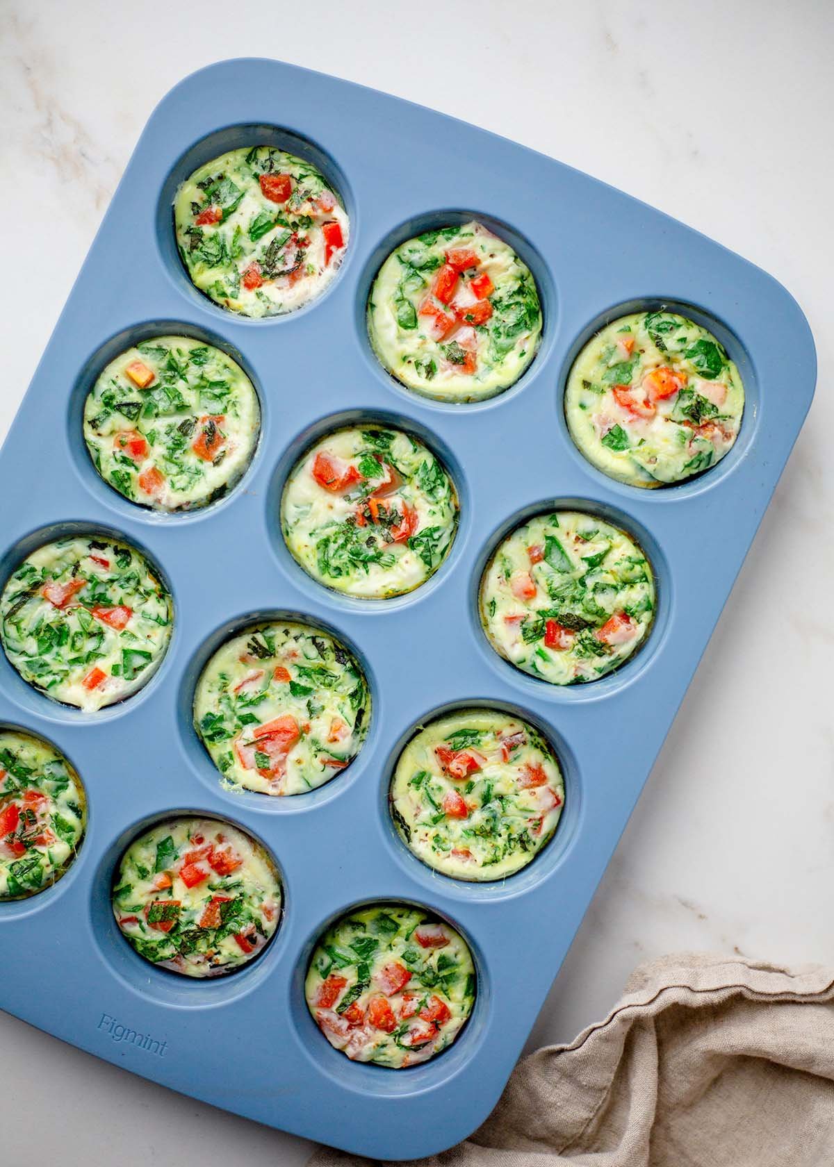 Egg white bites after baked