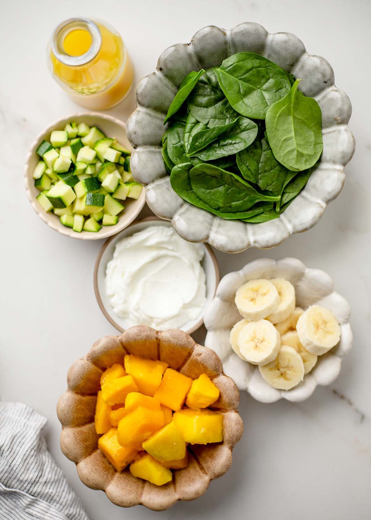 Classic Green Smoothie Ingredients