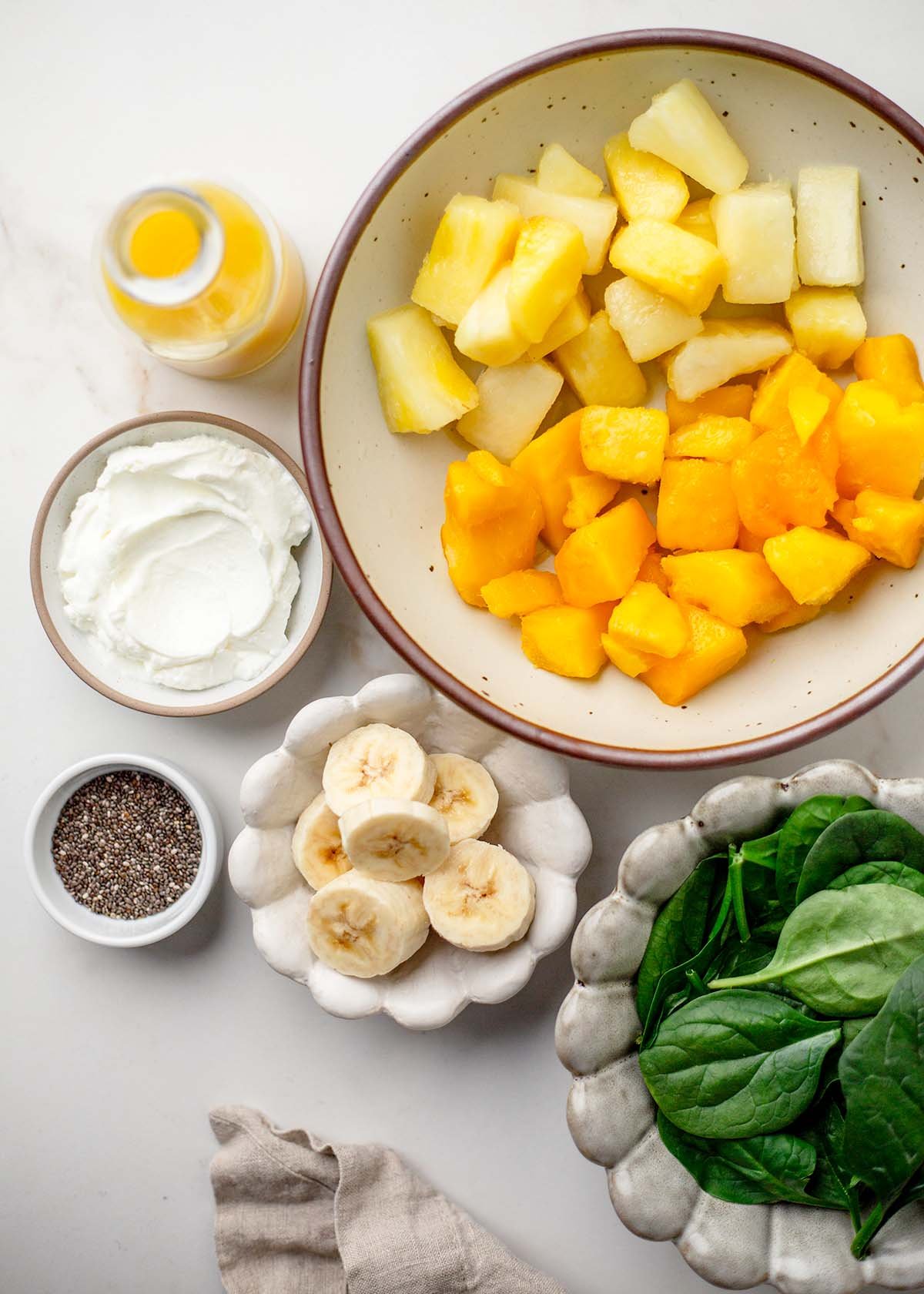 Tropical Smoothie Ingredients