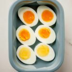 Boiled Eggs in Meal Prep Container