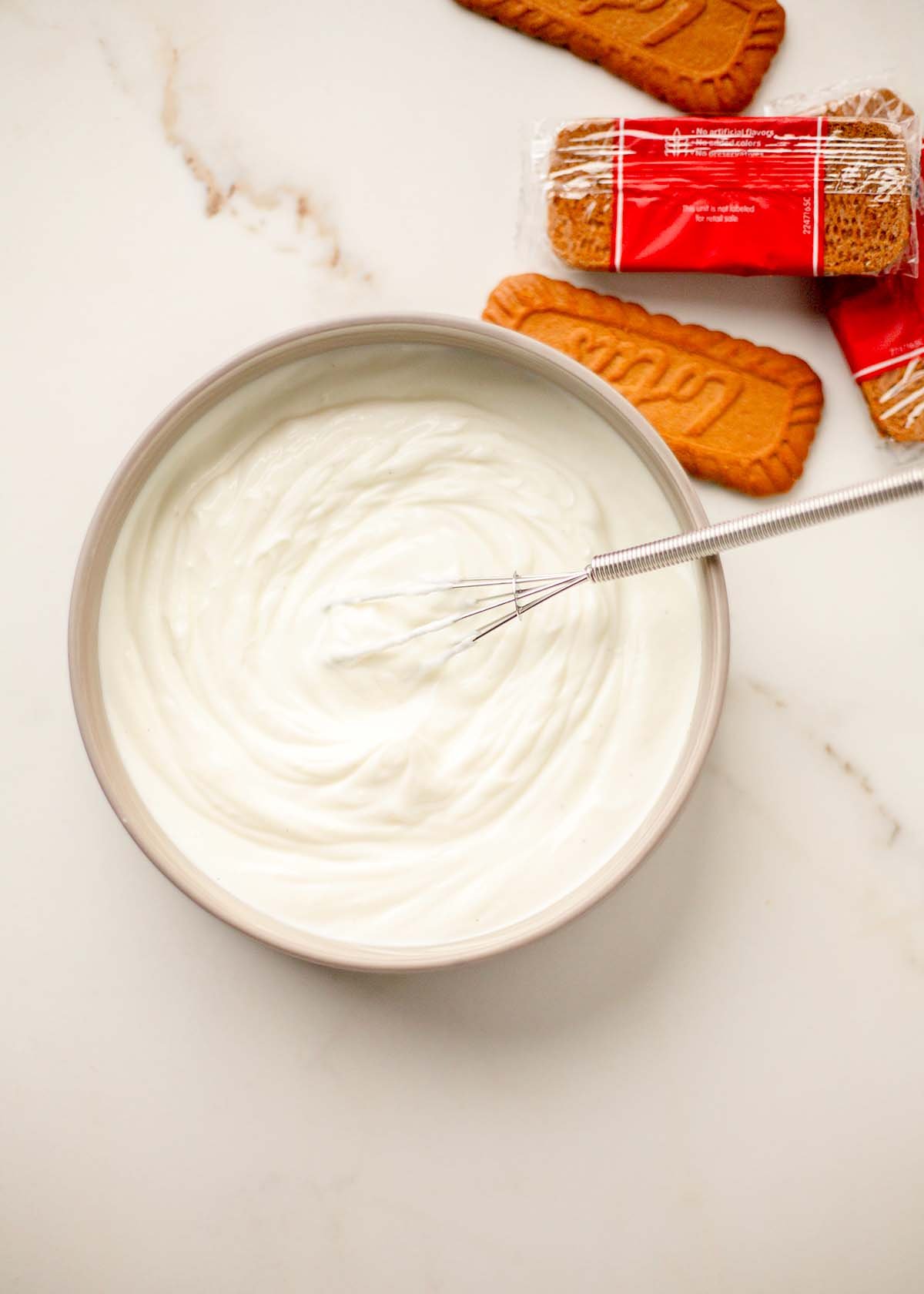 Greek Yogurt and Biscoff