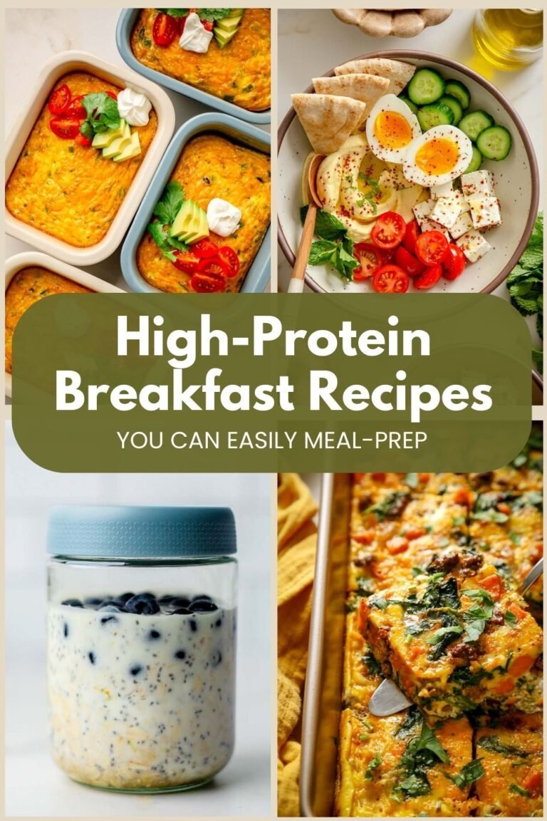 High-Protein Recipes You Can Easily Meal Prep