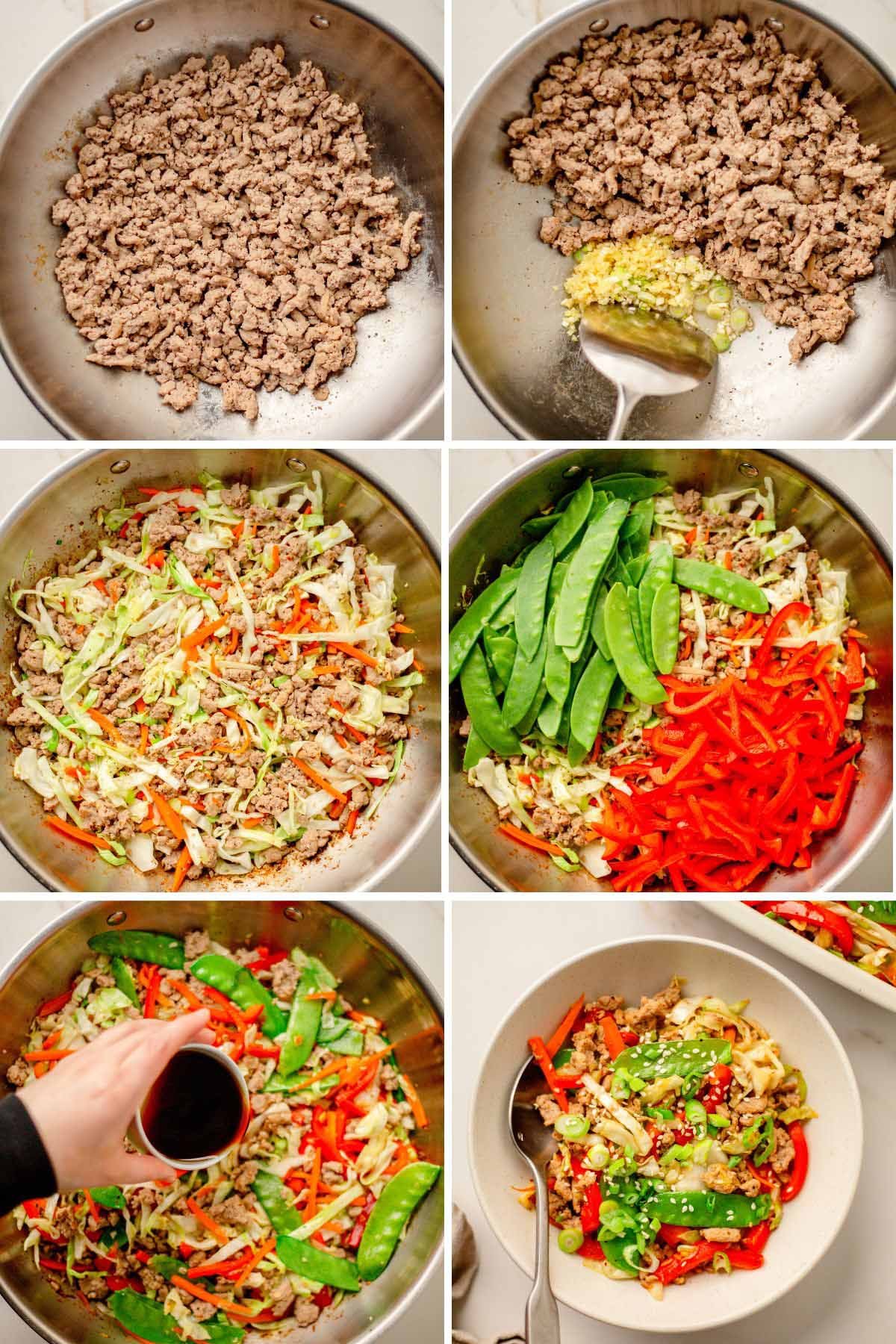 How to Make Egg Roll in a Bowl