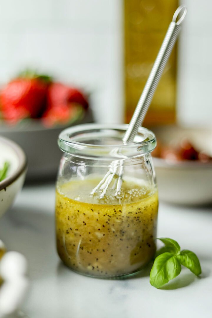 Apple Cider Poppy Seed Vinaigrette