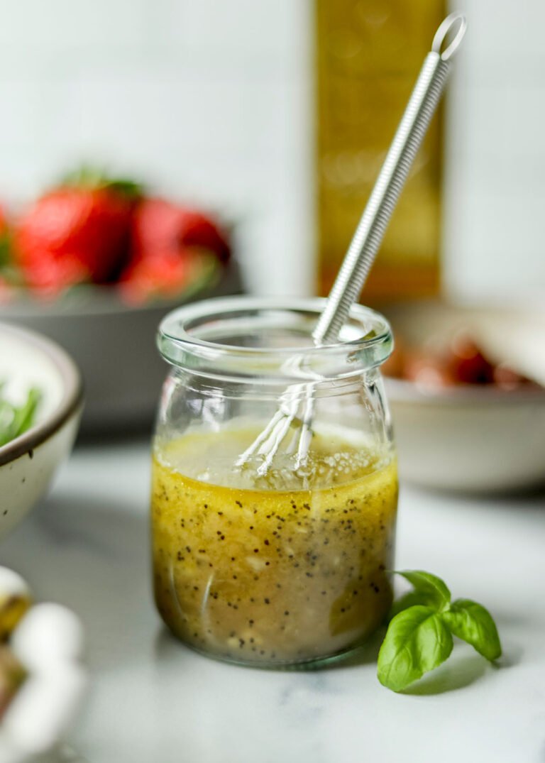 Apple Cider Poppy Seed Vinaigrette