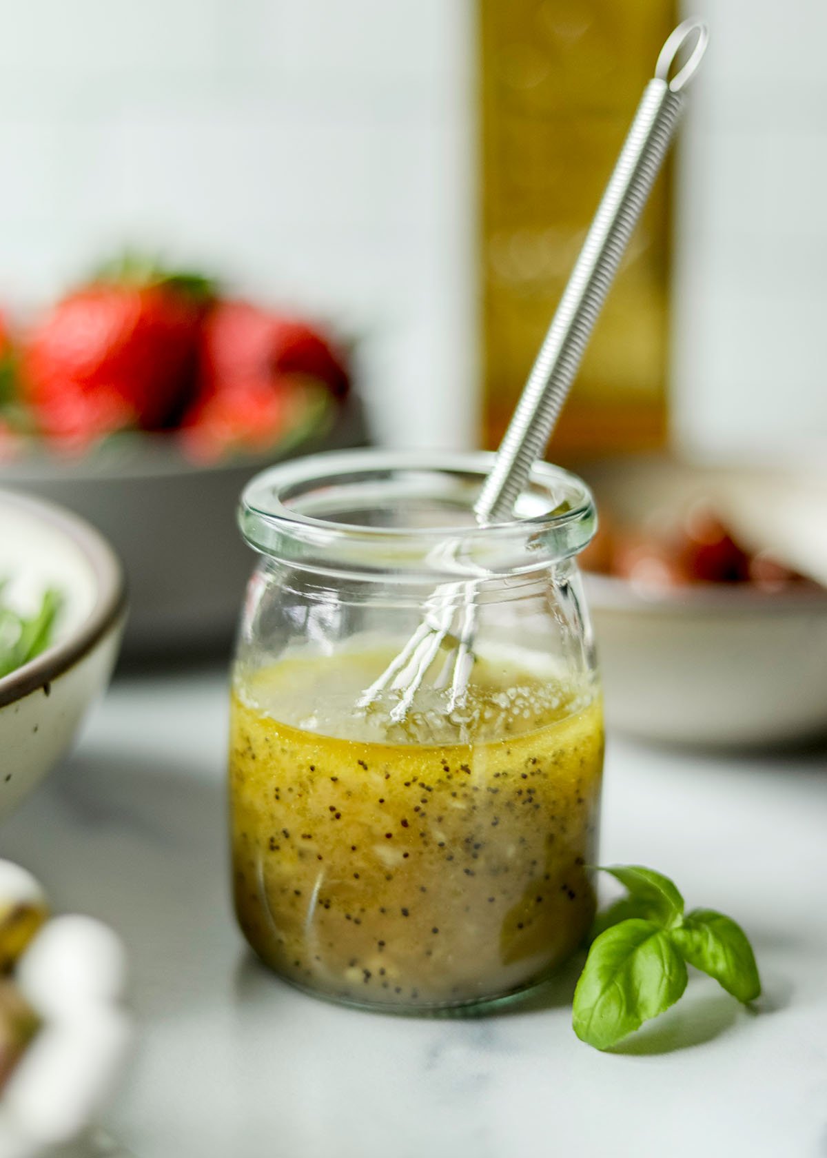 Apple Cider Poppy Seed Vinaigrette
