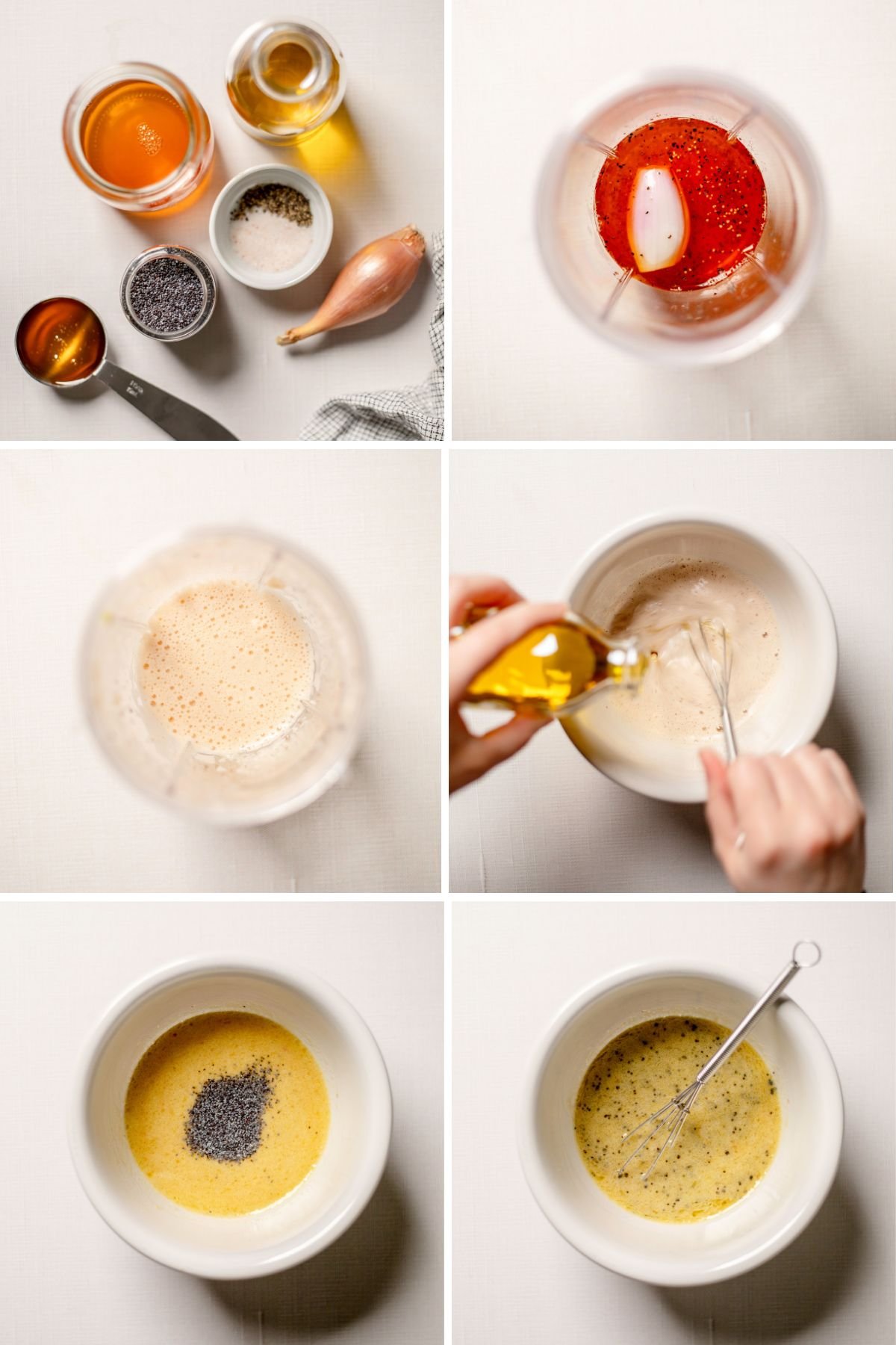 Steps to make Poppy Seed Vinaigrette