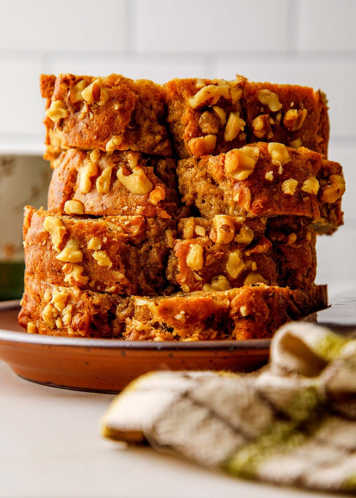 Banana Bread Recipe with Honey and Walnuts