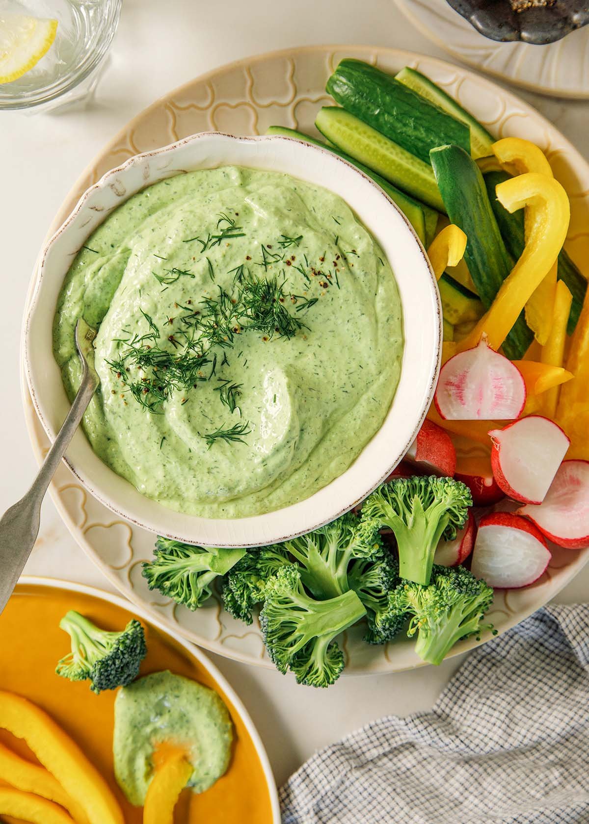 greek yogurt green goddess dressing Dip burgundy mini dress