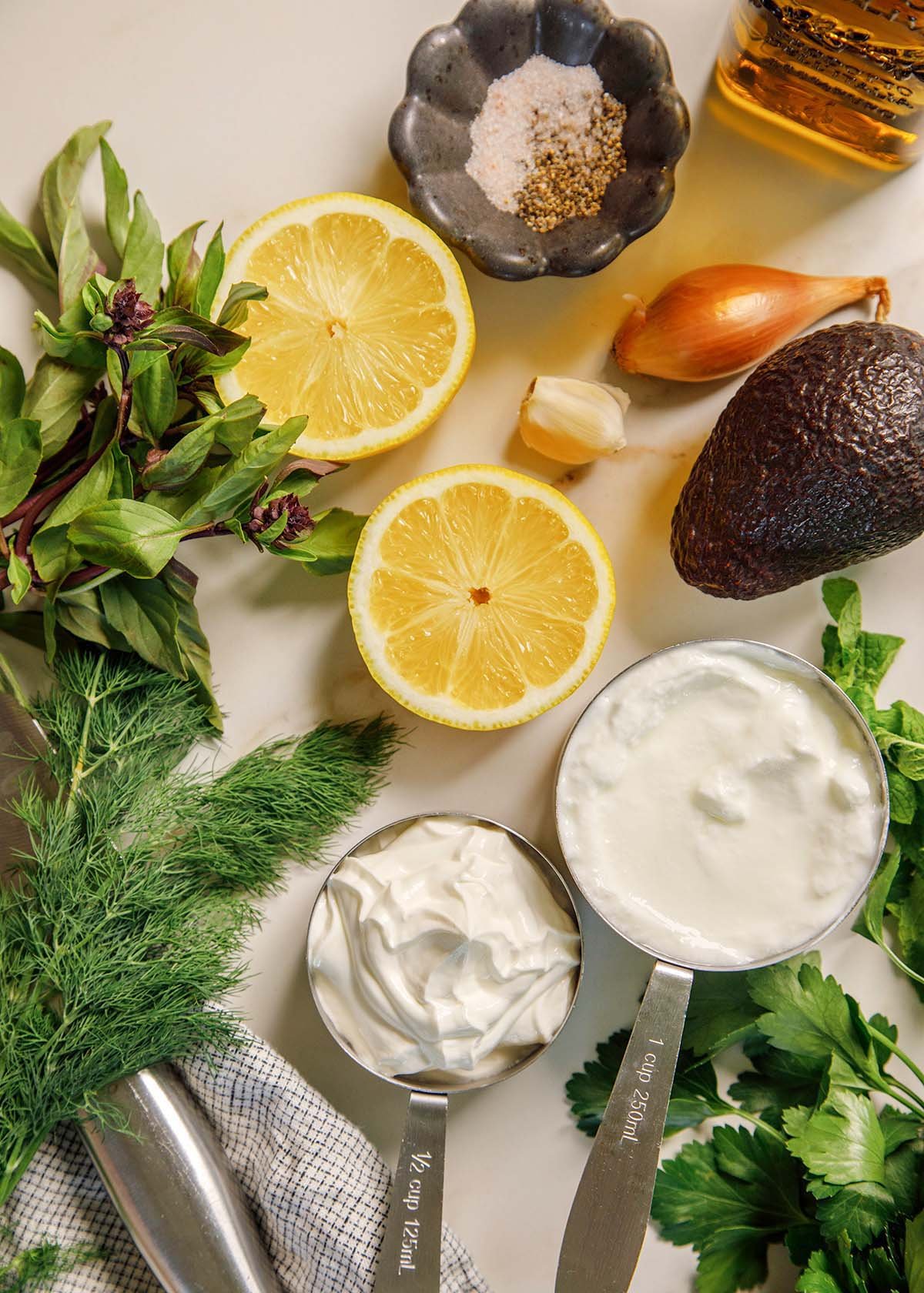 Green Goddess Dip Ingredients