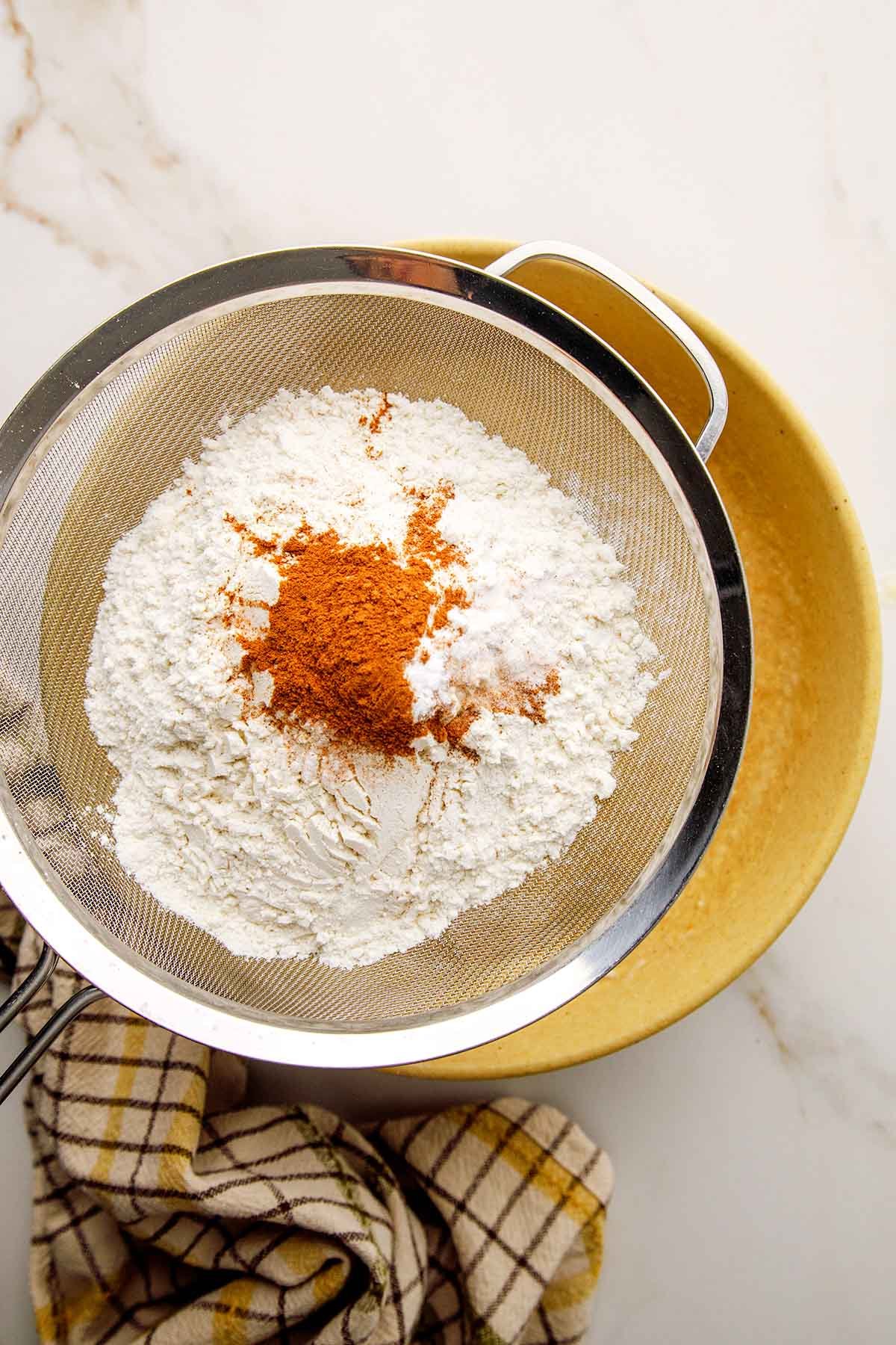 Sifting Dry Ingredients