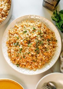 Vermicelli Rice with Chickpeas Recipe